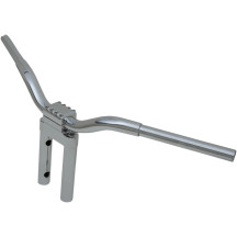 Manillar Kage Fighter-T — elevación 25,5 cm, ancho 77,5 cm, Ø 32 mm, Cromo
