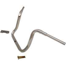 1-1/2" Grande Touring Ape Hanger Handlebar — 14" rise, 39" width, 1" clamp, chrome