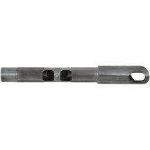 1-1/4" EZ Install Pointed Top Handlebar Kit — 1-1/4" diameter, 14" rise, Black