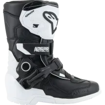 Kids Tech 3S Boots — EU 29, US 11, Over‑Calf, Black