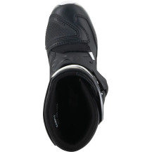 Kids Tech 3S Boots — EU 33, Over‑Calf, Black