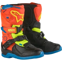Kids Tech 3S Boots — EU 30.5, US 12, Over-Calf, Orange