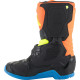 Botas infantiles Tech 3S — EU 33, Sobrecaña, Azul/Naranja fluorescente/Amarillo fluorescente