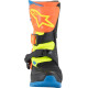 Botas infantiles Tech 3S — EU 33, Sobrecaña, Azul/Naranja fluorescente/Amarillo fluorescente