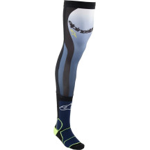 Knee Brace Socks — S/M, Knee-High, Black