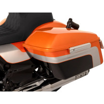 Cubiertas de bisagra para alforjas — Cromo