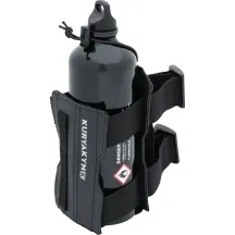 Clinger Bottle Holder — 3.5" diameter, Black