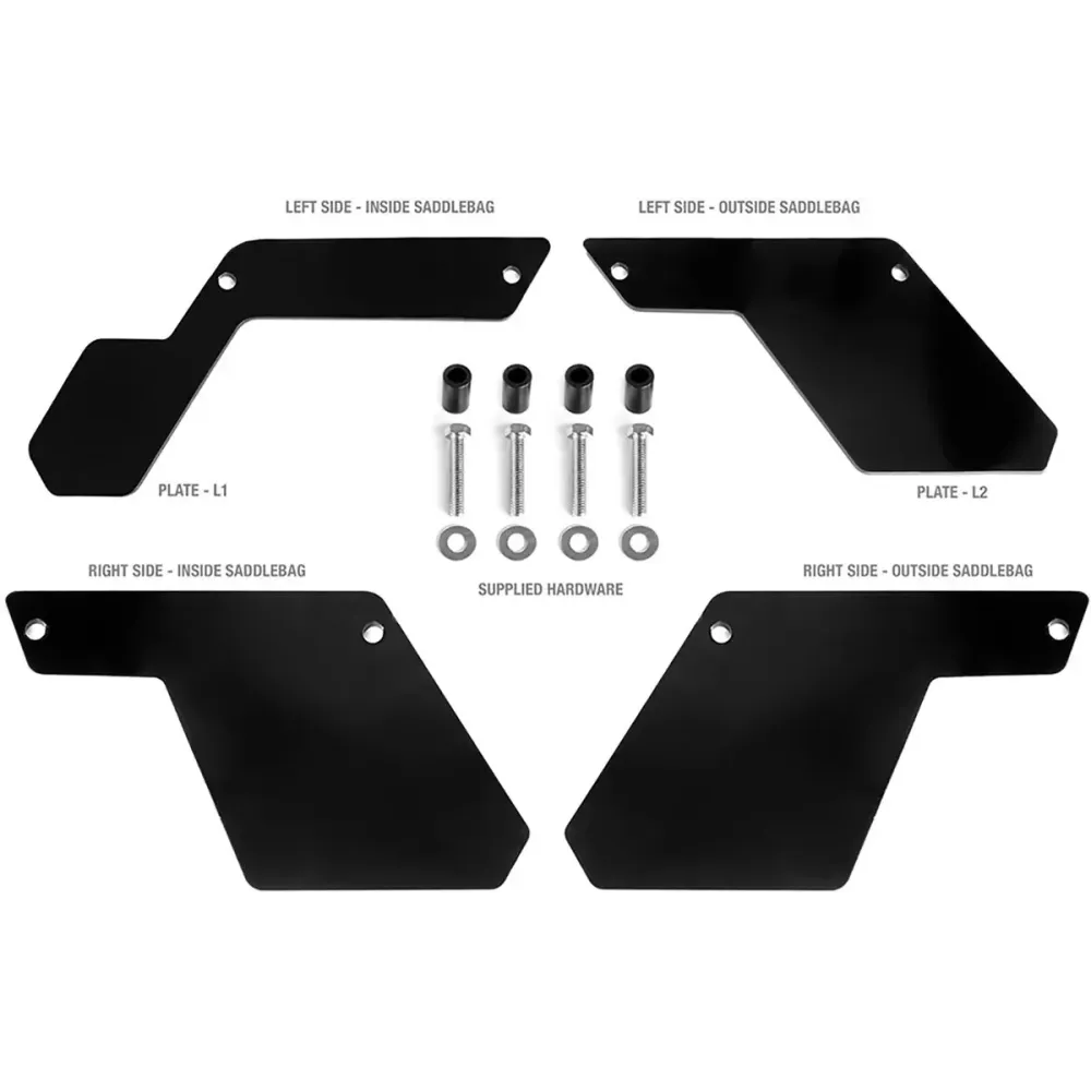 DXT Rigid Mount Bag Bracket — Black