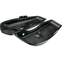 Saddlebag Lids — Black, Bolt-on, Pair