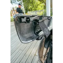 Saddlebag Lids — Black, Bolt-on, Pair