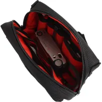 Handlebar Plus Bag — 22.9 cm L x 10 cm W x 12.5 cm H, Black