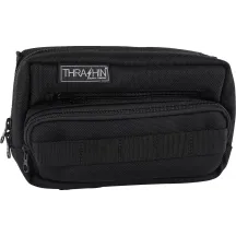 Handlebar Plus Bag — 22.9 cm L x 10 cm W x 12.5 cm H, Black