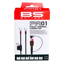 BS BATTERY PA-01 Eyelet Connector — Black