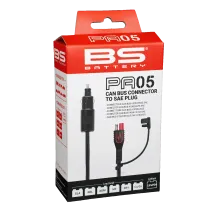 PA 05 Conector CAN Bus a enchufe SAE — cable 61 cm (18 AWG), CAN Bus 12 V, Negro