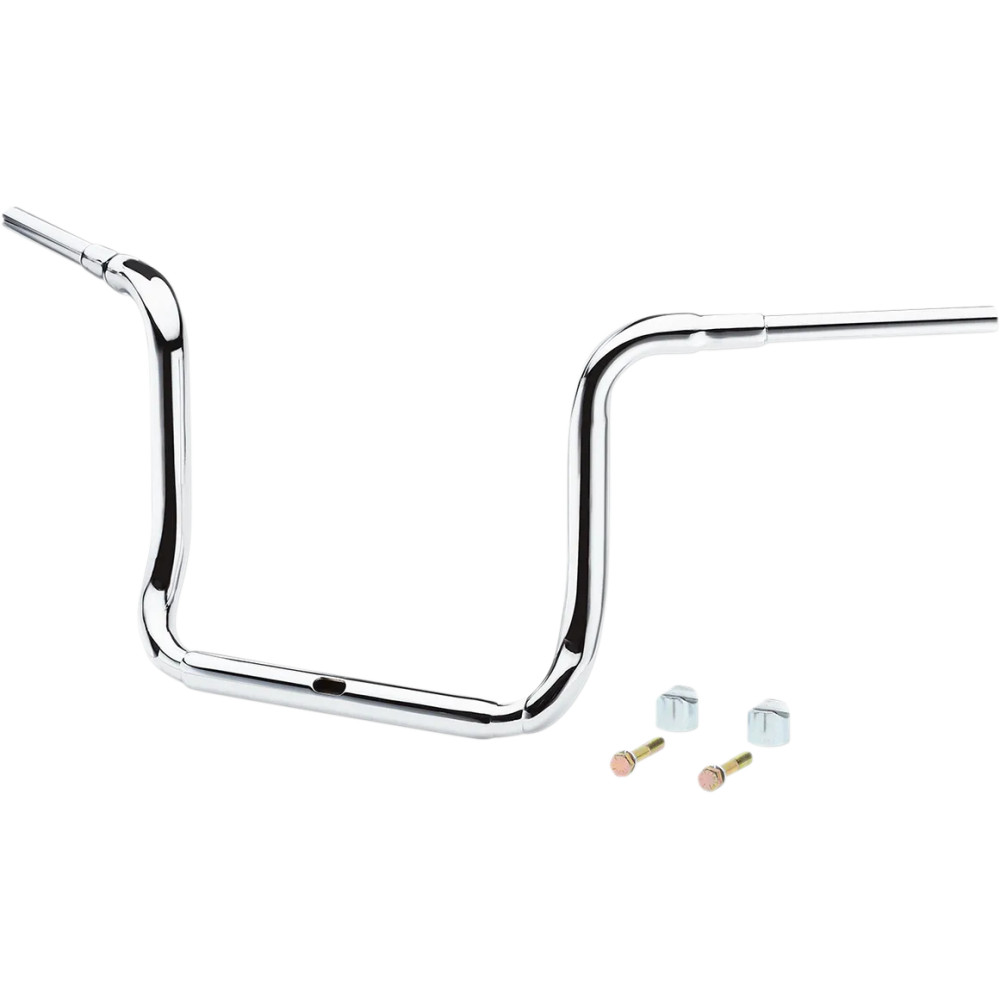 1-1/2" Grande Traditional Ape Hanger Handlebar — 1-1/2" diameter, 1" clamp, 14" rise, chrome