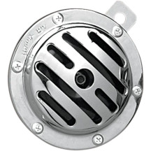 Claxon cromado — diámetro 4", 12V