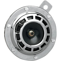 Bocina cromada — cromo, 4" (10,2 mm), 12 V
