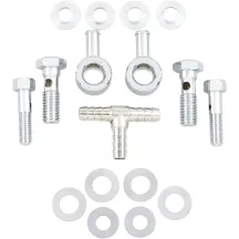 Kit de respiradero para filtro de aire — Cromo
