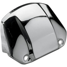 Headlight Visor Cover — chrome, fits stock headlight visors