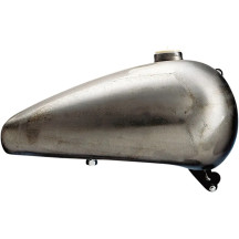 Depósito de gasolina estilo Fat Bob — 18,9 L (5 gal EE. UU.), salida 22 mm, acabado sin pintar