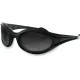 Gafas Foamerz — Montura mediana, 142 mm ancho de montura, 25 mm puente, negro mate