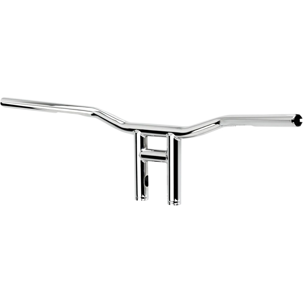 1" T-Bar — 8" rise, 30" width, Chrome
