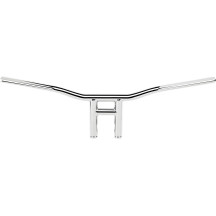 1" T-Bar — 8" rise, 30" width, Chrome