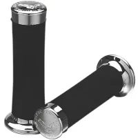 860 Cruiser Grips — 22 mm (7/8"), 13 cm (5-1/8"), Black