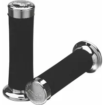 860 Cruiser Grips — 22 mm (7/8"), 13 cm (5-1/8"), Black