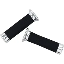 860 Cruiser Grips — 22 mm (7/8"), 13 cm (5-1/8"), Black