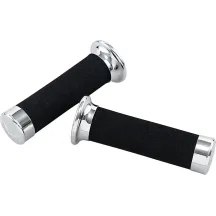 860 Cruiser Grips — 22 mm (7/8"), 13 cm (5-1/8"), Black