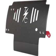 Carbon Fiber Skid Plate — 11.5" L x 11.5" W, 0.125" thick, Black