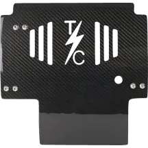 Carbon Fiber Skid Plate — 11.5" L x 11.5" W, 0.125" thick, Black