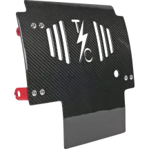 Carbon Fiber Skid Plate — 11.5" L x 11.5" W, 0.125" thick, Black