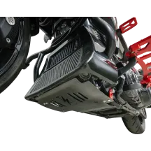 Carbon Fiber Skid Plate — 11.5" L x 11.5" W, 0.125" thick, Black
