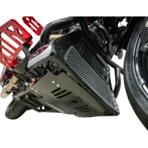 Carbon Fiber Skid Plate — 11.5" L x 11.5" W, 0.125" thick, Black
