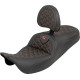 RoadSofa™ Tri Gripper Seat — Black, 31" overall, 15.5" driver, 5.5" lumbar