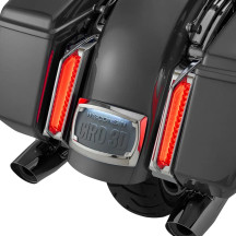 Filler Panel Tail Lights — Harley Davidson®, LED, Red