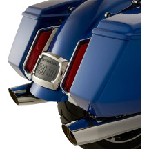 Filler Panel Tail Lights — Harley Davidson®, LED, Red