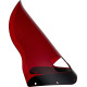 Kolor Flare® Windshield for Road Warrior Fairing — 38 cm (15 in), Red