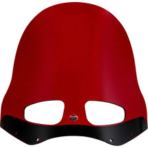 Kolor Flare® Windshield for Road Warrior Fairing — 38 cm (15 in), Red