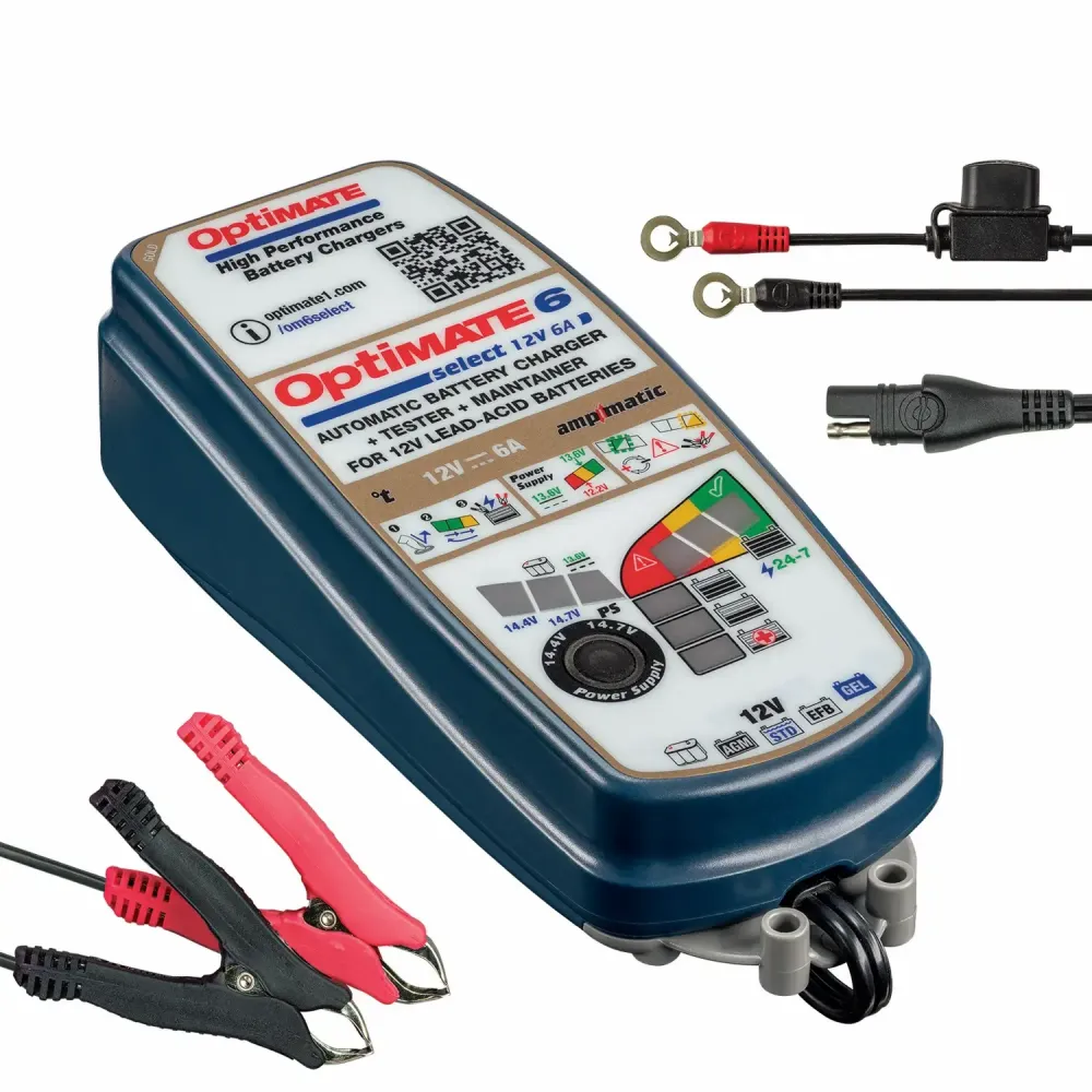 OptiMate 6 Select — 12V 6A