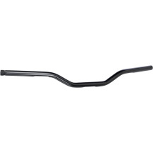 1" Handlebar w/ TBW Plugs — 1" clamp, 30-1/2" width, Black