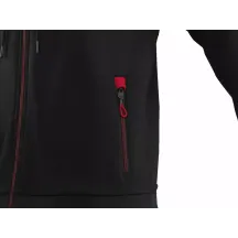 Corpo Full-Zip Hoody — XL, Black