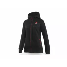 Women's Corpo Full-Zip Hoody — Size M, Black