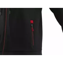 Sudadera Corpo con cremallera completa para mujer — L, negro