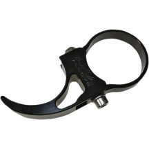 Helmet/Steering Wheel Hanger — Fits 1.5", 1.75", 1.85", 2.0" OD, Black