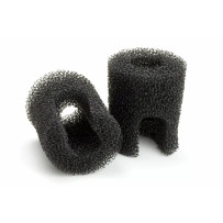 Footpeg Foam — 70 mm OD, 30 mm ID, 80 mm width, Black