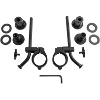 Spitfire Sport Shield Replacement Hardware Kit — 22 mm (7/8") handlebar, black