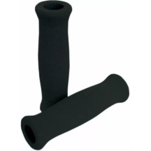 Puños de espuma Baja — manillares 22 mm (7/8"), extremos cerrados, negro